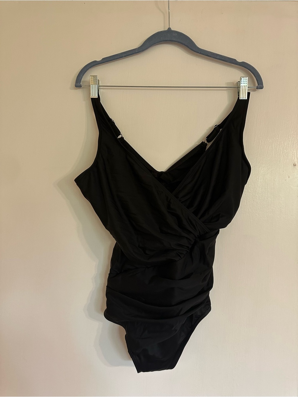 Miraclesuit Black Ruched One-Piece